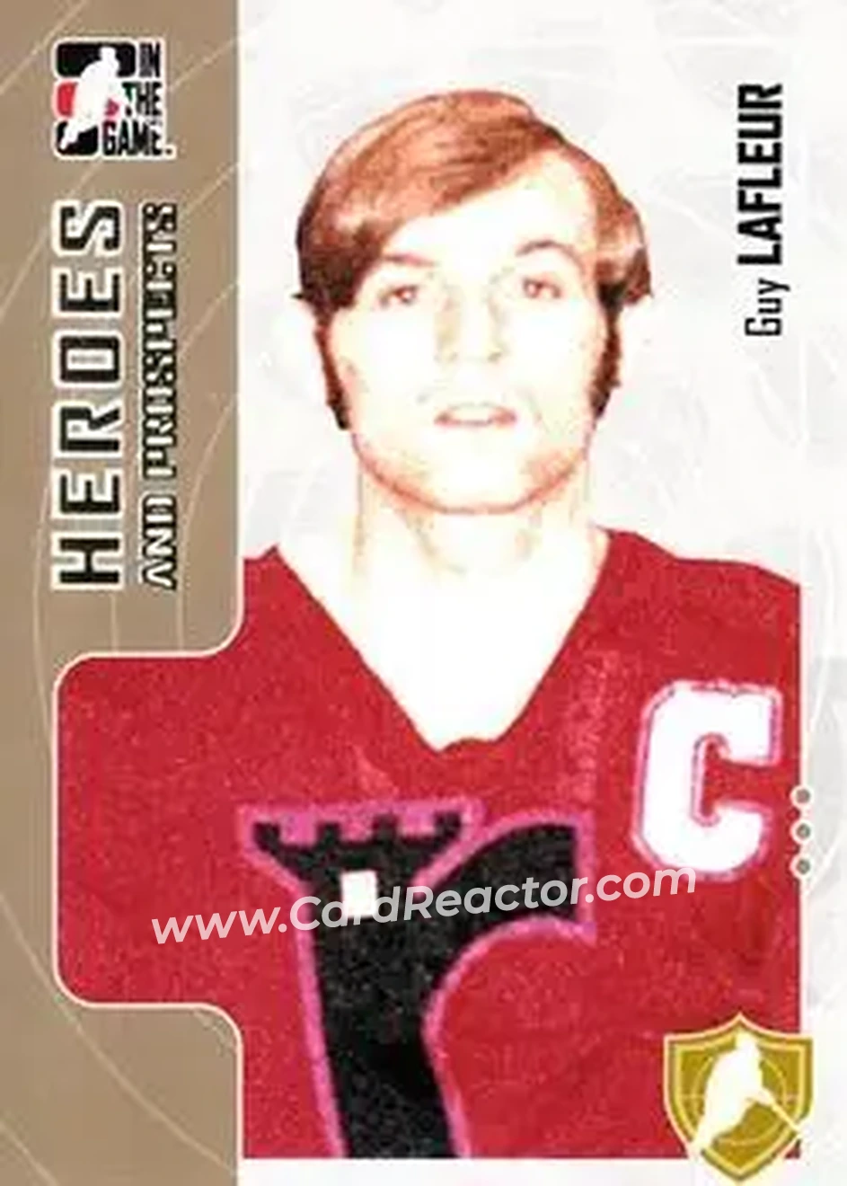 2005-06 In The Game Heroes and Prospects #26 - Guy Lafleur - Quebec Remparts - Front