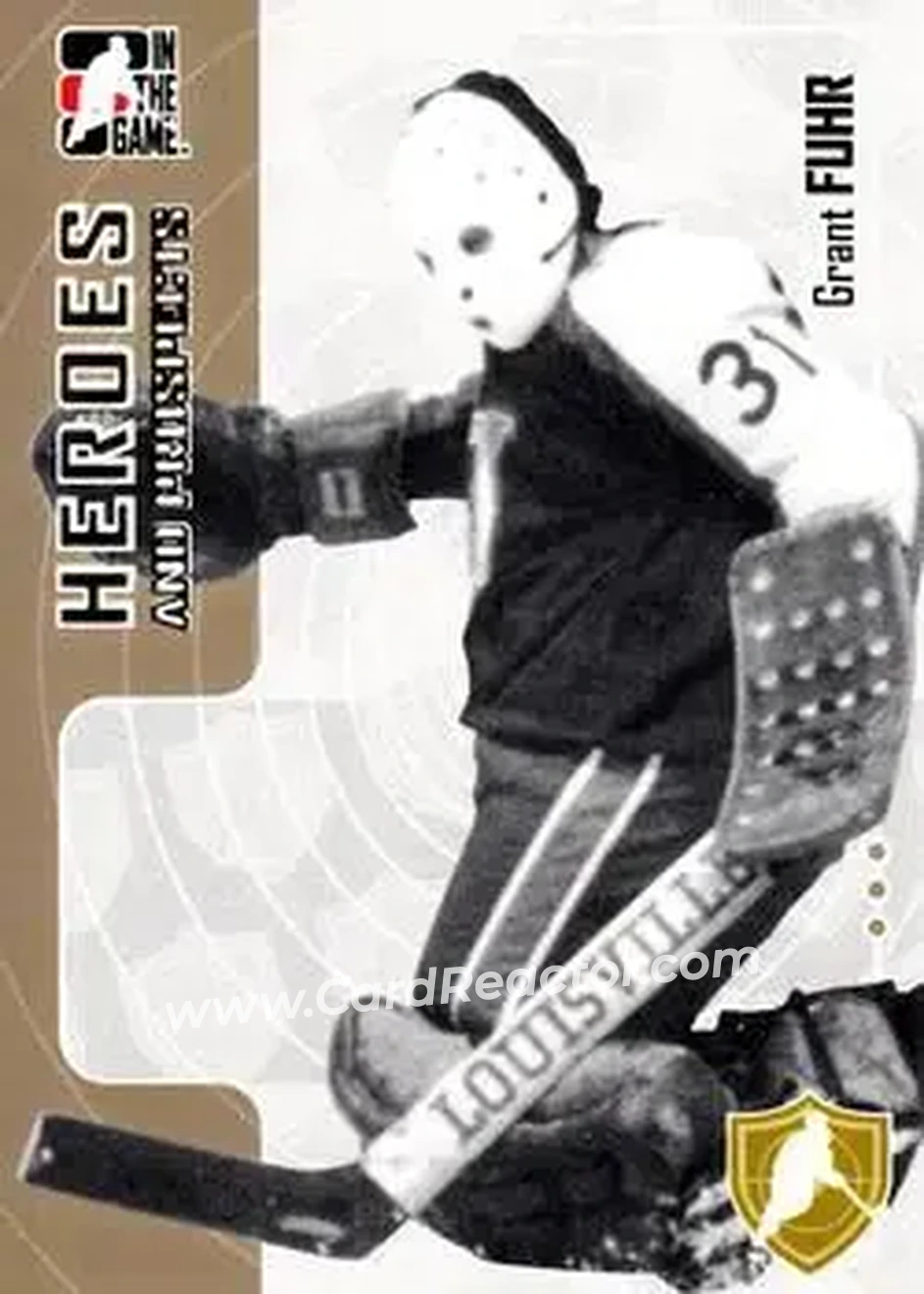 2005-06 In The Game Heroes and Prospects #27 - Grant Fuhr - Victoria Cougars - Front