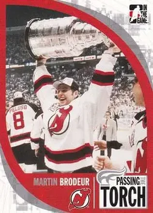 2005-06 In The Game Passing the Torch #04 - Martin Brodeur - New Jersey Devils