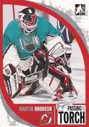 2005-06 In The Game Passing the Torch #06 - Martin Brodeur - New Jersey Devils