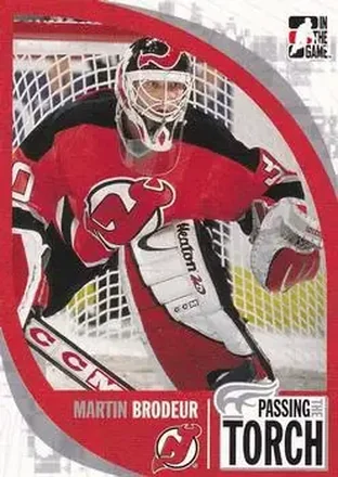 2005-06 In The Game Passing the Torch #10 - Martin Brodeur - New Jersey Devils