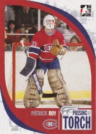 2005-06 In The Game Passing the Torch #17 Patrick Roy