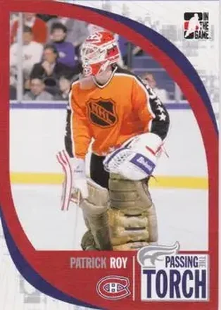 2005-06 In The Game Passing the Torch #19 Patrick Roy