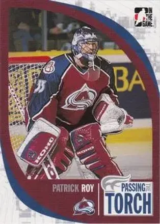 2005-06 In The Game Passing the Torch #21 Patrick Roy