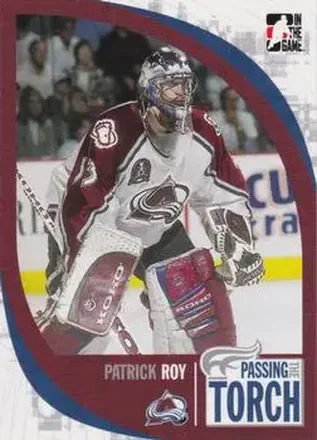 2005-06 In The Game Passing the Torch #22 Patrick Roy