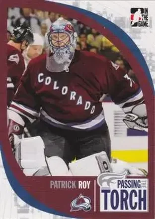 2005-06 In The Game Passing the Torch #23 Patrick Roy