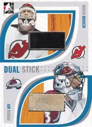 2005-06 In The Game Passing the Torch feature card