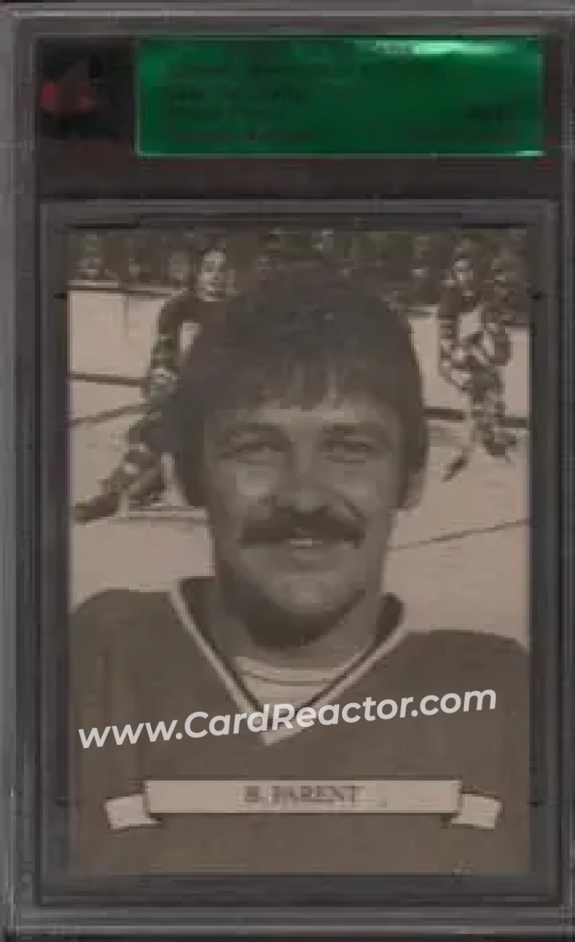 2005-06 In The Game Ultimate Memorabilia Level 2 #NNO - Bernie Parent - Front 2005-06 In The Game Ultimate Memorabilia Level 2 #NNO - Bernie Parent - Front