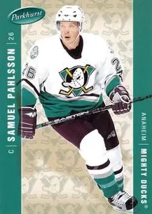2005-06 Parkhurst #8 - Samuel Pahlsson - Anaheim Mighty Ducks
