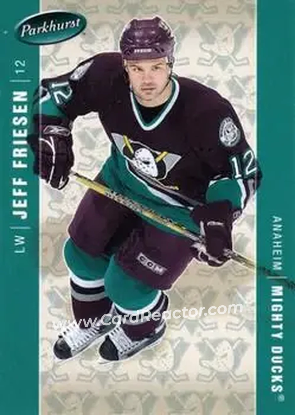 2005-06 Parkhurst #11 - Jeff Friesen - Anaheim Mighty Ducks - Front 2005-06 Parkhurst #11 - Jeff Friesen - Anaheim Mighty Ducks - Front