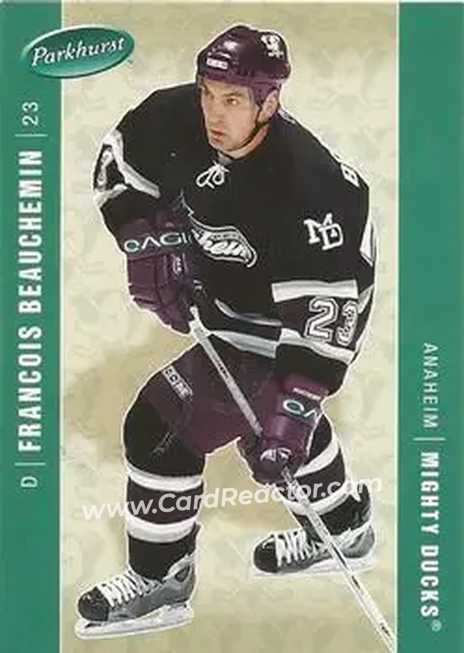 2005-06 Parkhurst #13 - Francois Beauchemin - Anaheim Mighty Ducks - Front