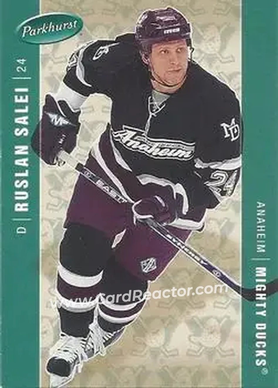 2005-06 Parkhurst #15 - Ruslan Salei - Anaheim Mighty Ducks - Front