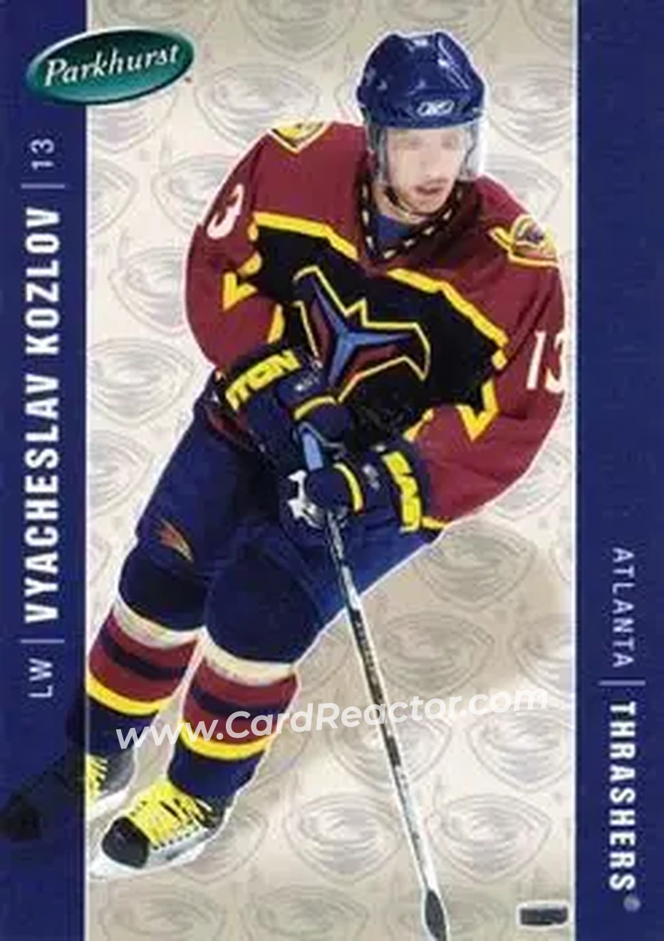 2005-06 Parkhurst #21 - Slava Kozlov - Atlanta Thrashers - Front