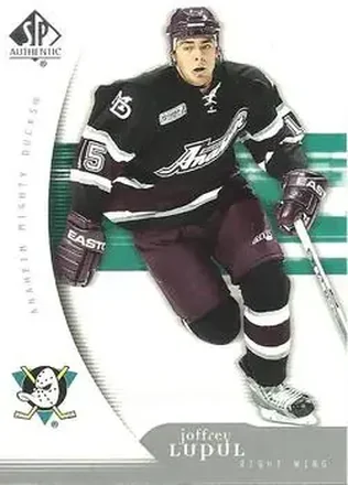2005-06 SP Authentic #2 - Joffrey Lupul - Anaheim Mighty Ducks