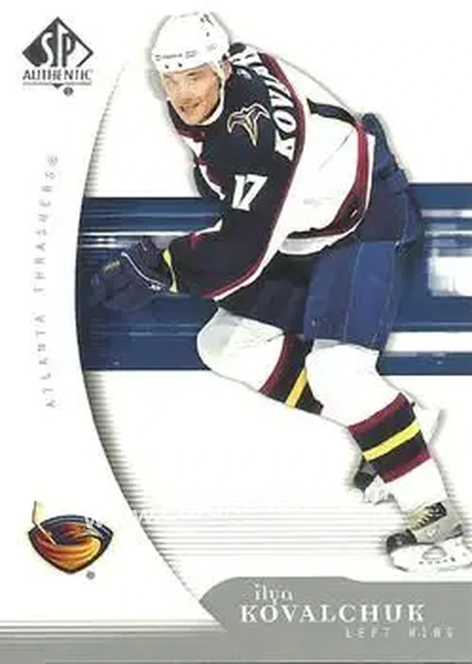 2005-06 SP Authentic #5 - Ilya Kovalchuk - Atlanta Thrashers - Front