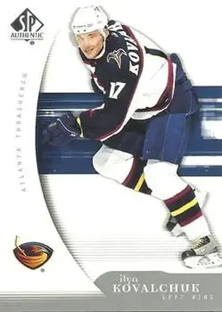 2005-06 SP Authentic #5 - Ilya Kovalchuk - Atlanta Thrashers