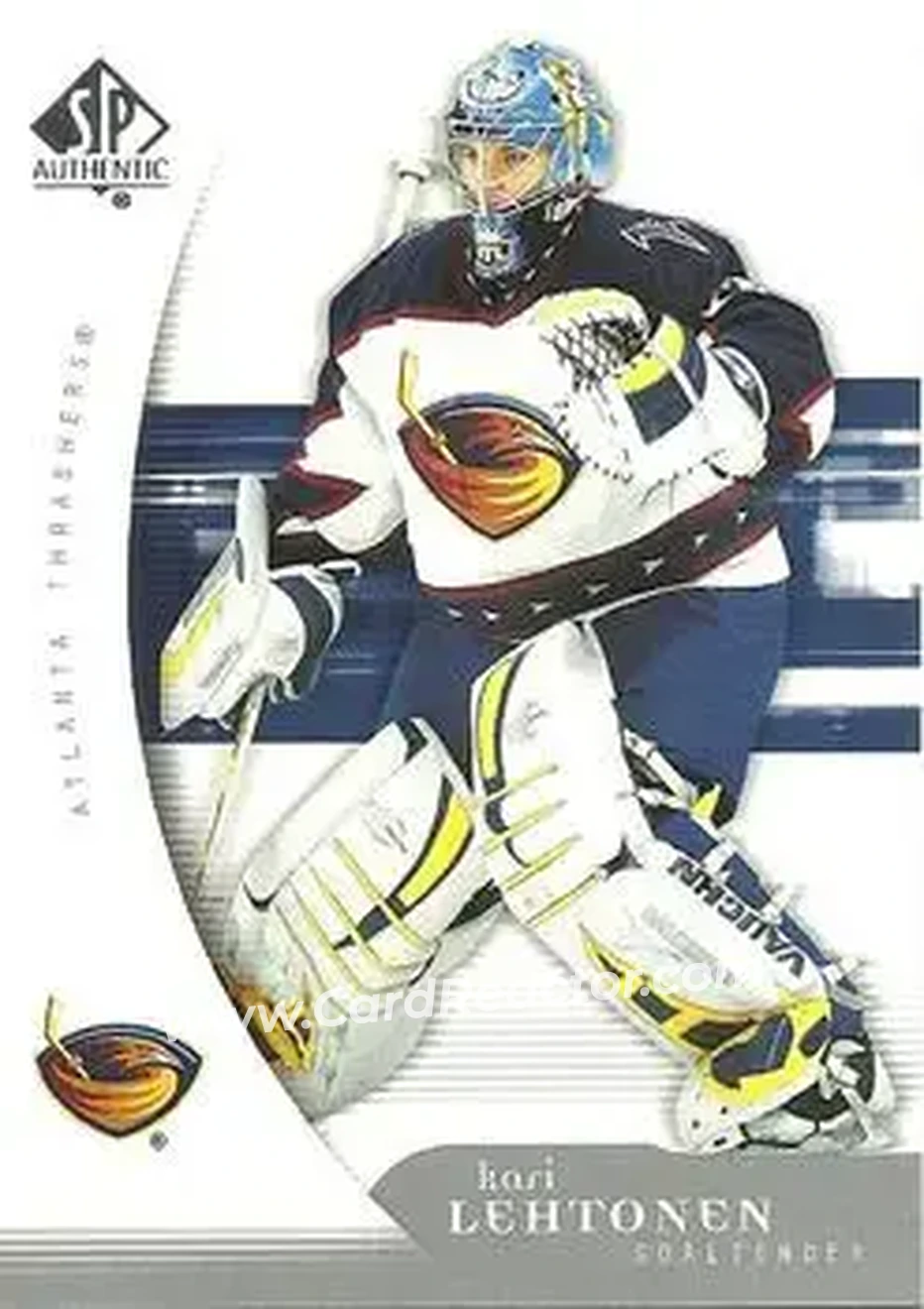 2005-06 SP Authentic #6 - Kari Lehtonen - Atlanta Thrashers - Front