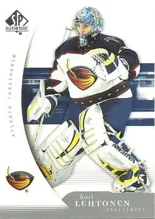 2005-06 SP Authentic #6 - Kari Lehtonen - Atlanta Thrashers