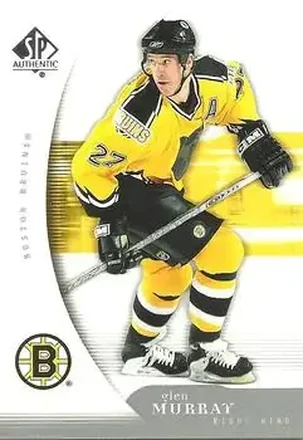 2005-06 SP Authentic #12 - Glen Murray - Boston Bruins
