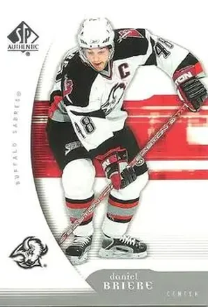 2005-06 SP Authentic #15 - Daniel Briere - Buffalo Sabres
