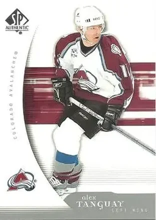 2005-06 SP Authentic #25 Alex Tanguay
