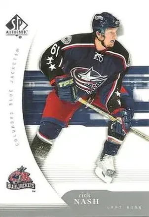 2005-06 SP Authentic #29 - Rick Nash - Columbus Blue Jackets