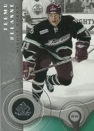 2005-06 SP Game Used #2 - Teemu Selanne - Anaheim Mighty Ducks
