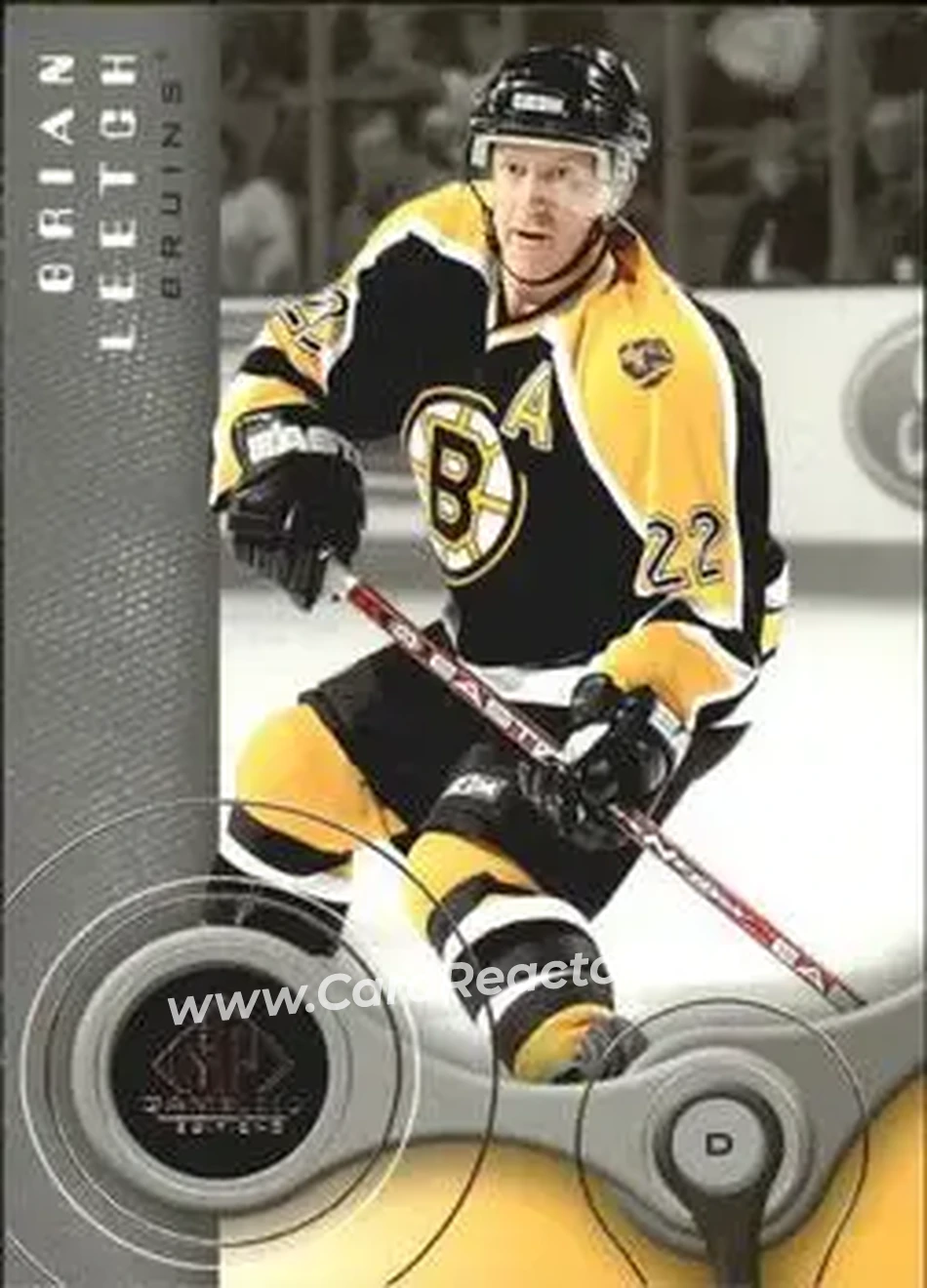 2005-06 SP Game Used #9 - Brian Leetch - Boston Bruins - Front