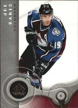 2005-06 SP Game Used #23 - Joe Sakic - Colorado Avalanche