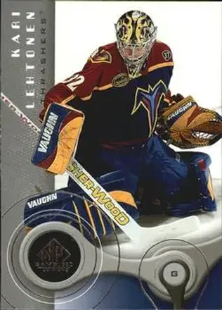2005-06 SP Game Used #5 - Kari Lehtonen - Atlanta Thrashers