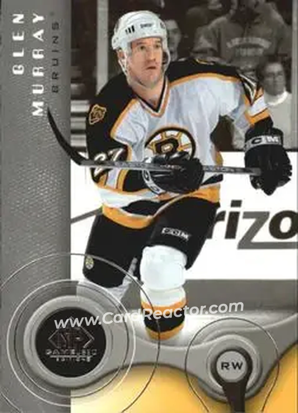 2005-06 SP Game Used #8 - Glen Murray - Boston Bruins - Front