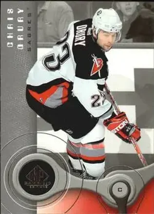 2005-06 SP Game Used #12 - Chris Drury - Buffalo Sabres