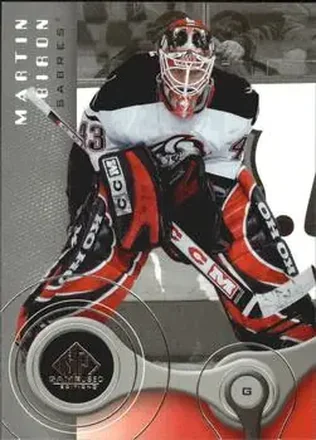 2005-06 SP Game Used #13 - Martin Biron - Buffalo Sabres