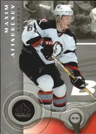 2005-06 SP Game Used #14 Maxim Afinogenov