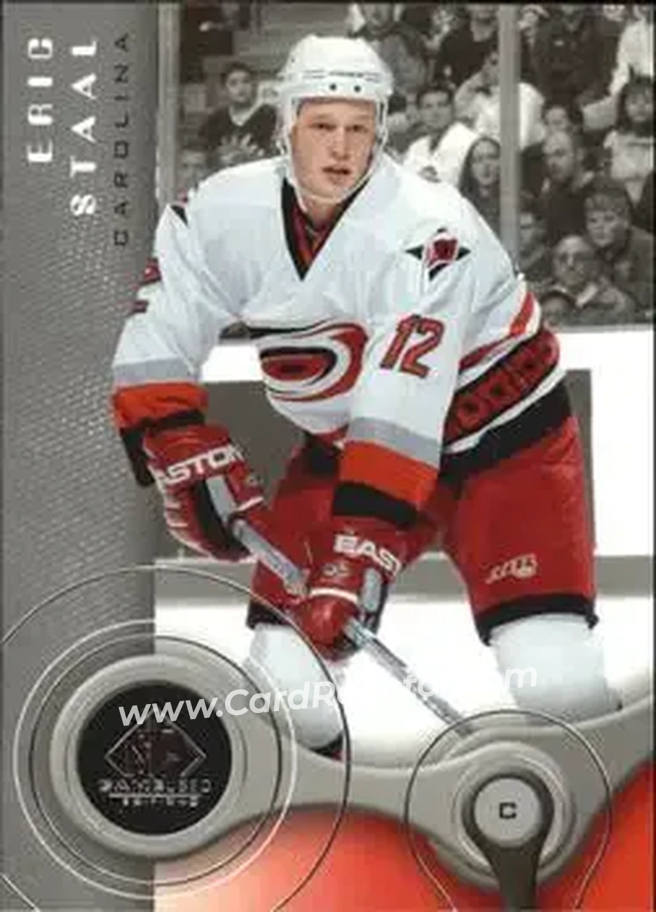 2005-06 SP Game Used #19 - Eric Staal - Carolina Hurricanes - Front