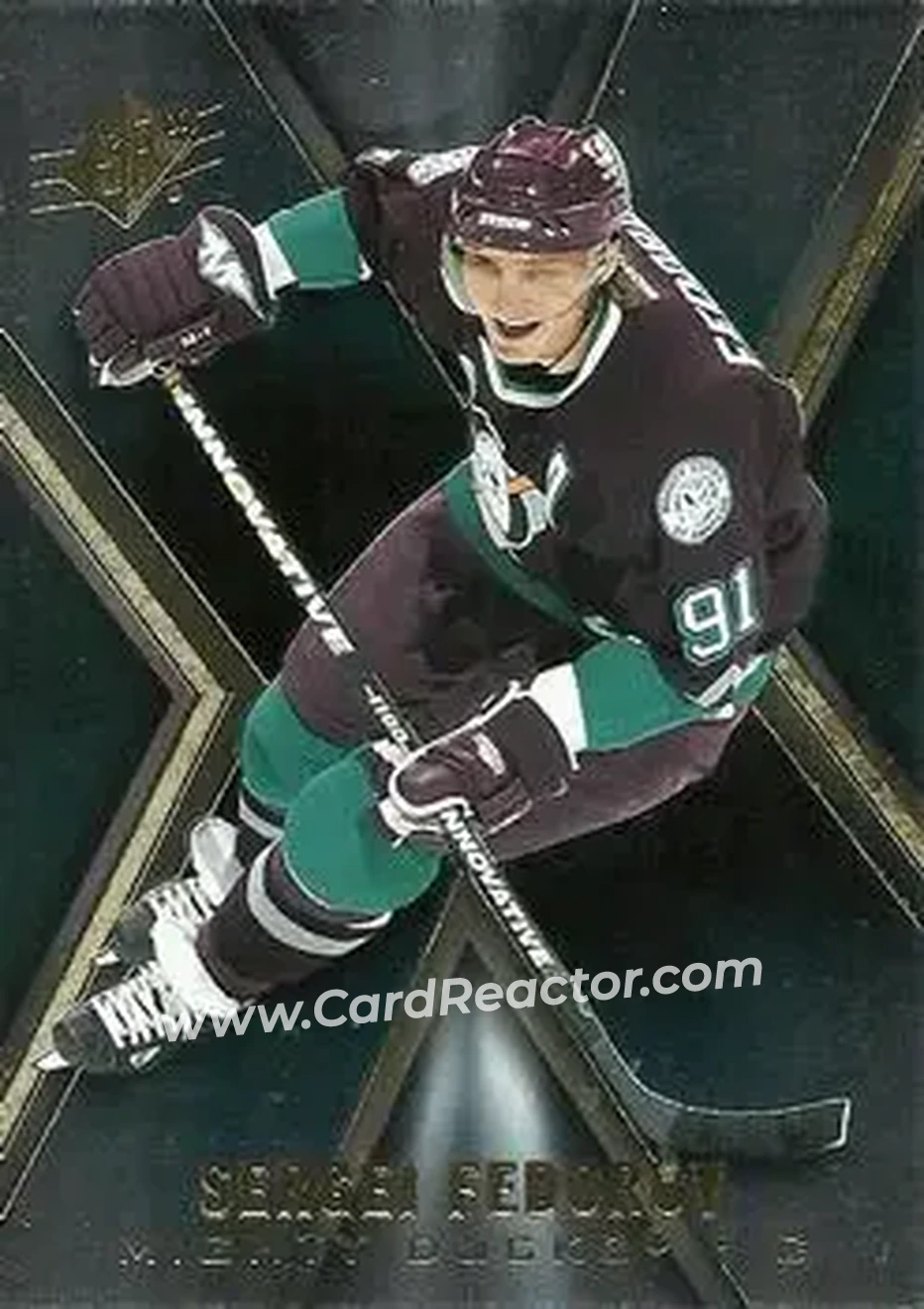 2005-06 SPx #2 - Sergei Fedorov - Anaheim Mighty Ducks - Front
