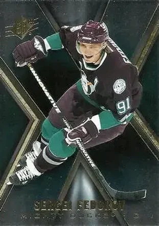 2005-06 SPx #2 - Sergei Fedorov - Anaheim Mighty Ducks