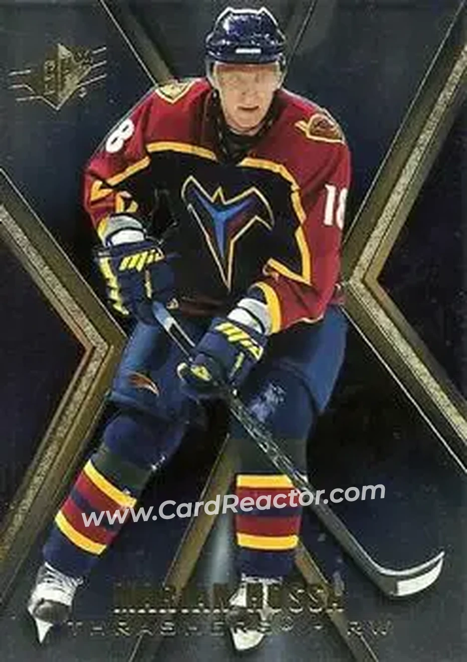 2005-06 SPx #5 - Marian Hossa - Atlanta Thrashers - Front 2005-06 SPx #5 - Marian Hossa - Atlanta Thrashers - Front