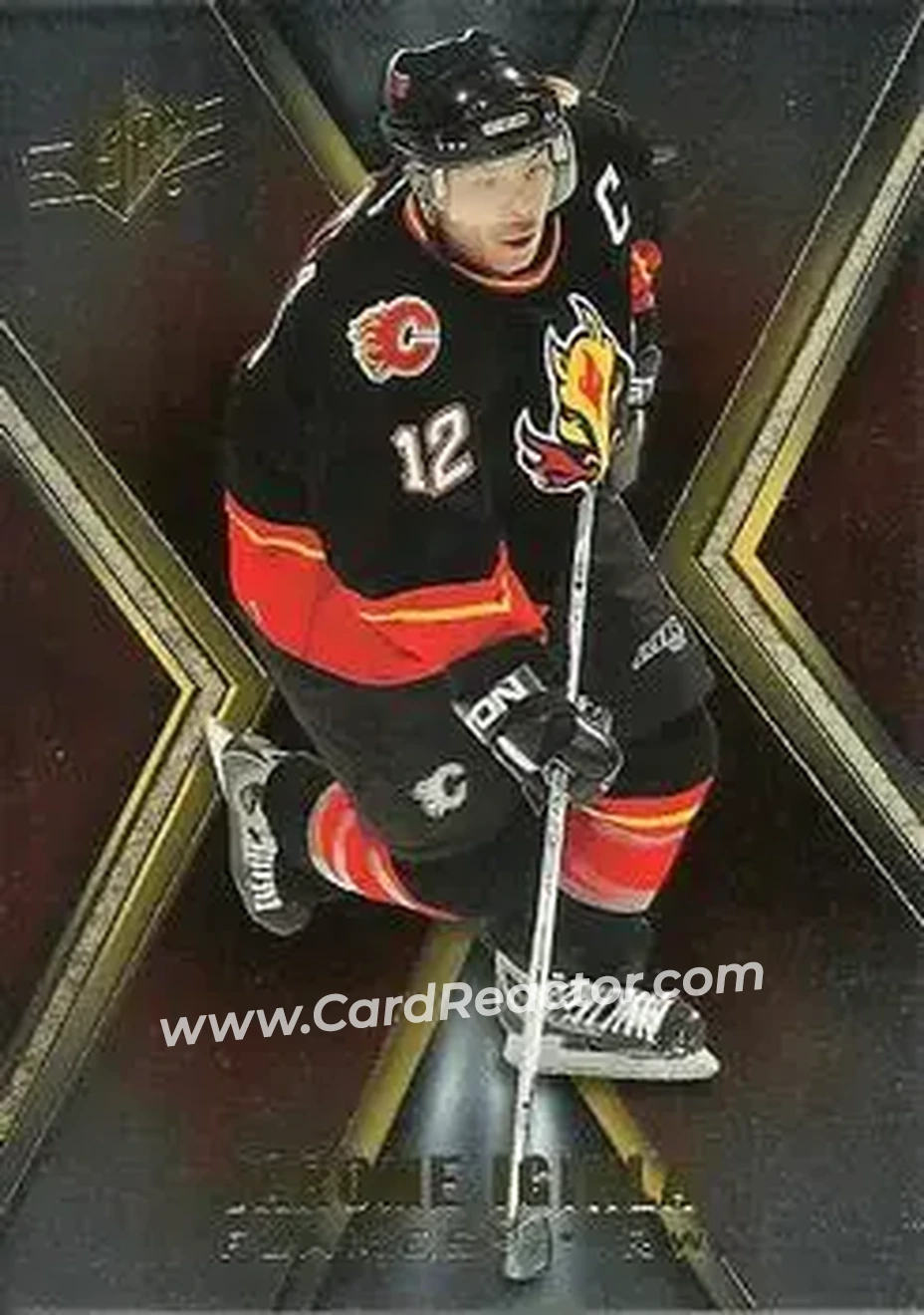 2005-06 SPx #12 - Jarome Iginla - Calgary Flames - Front