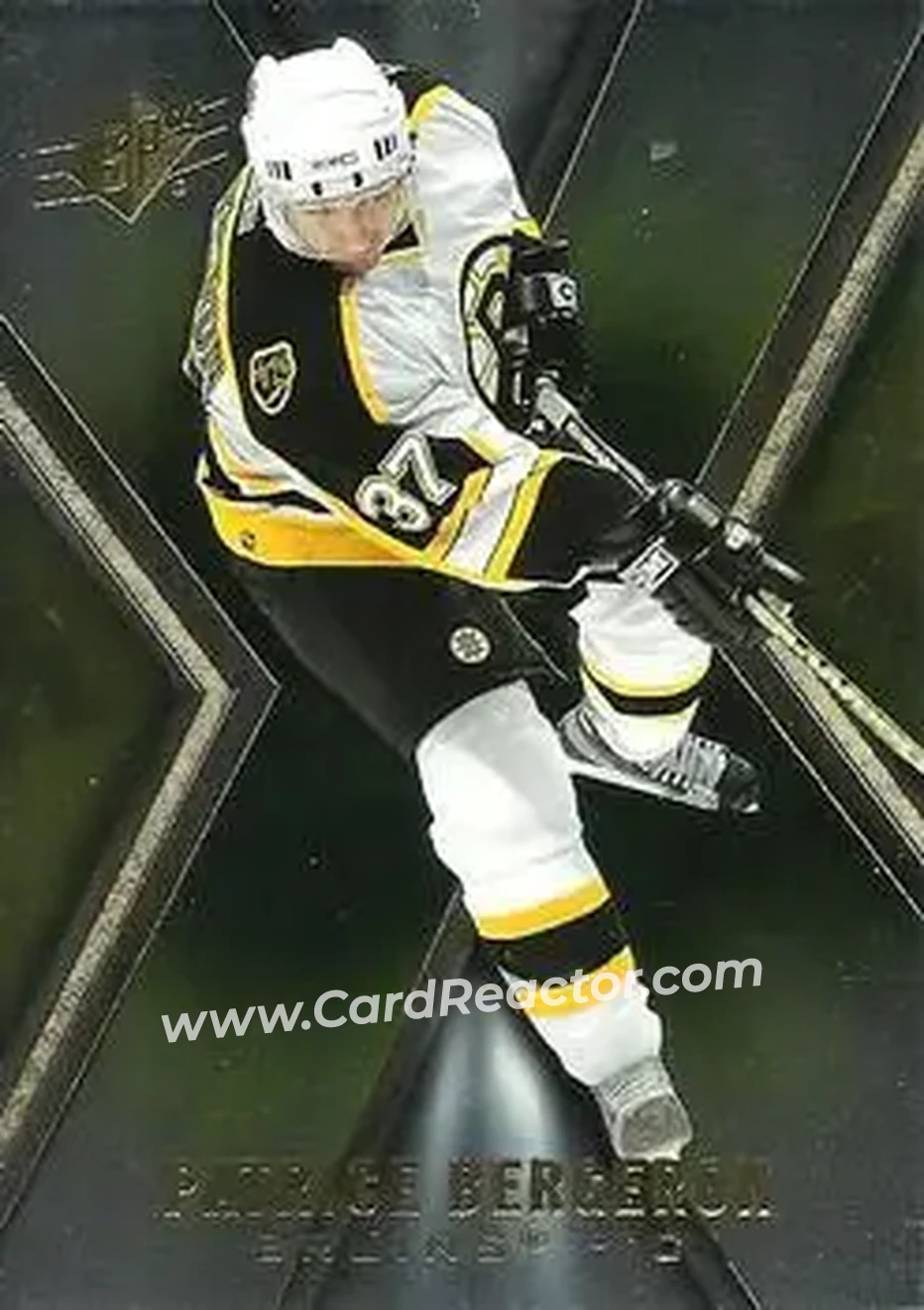 2005-06 SPx #6 - Patrice Bergeron - Boston Bruins - Front