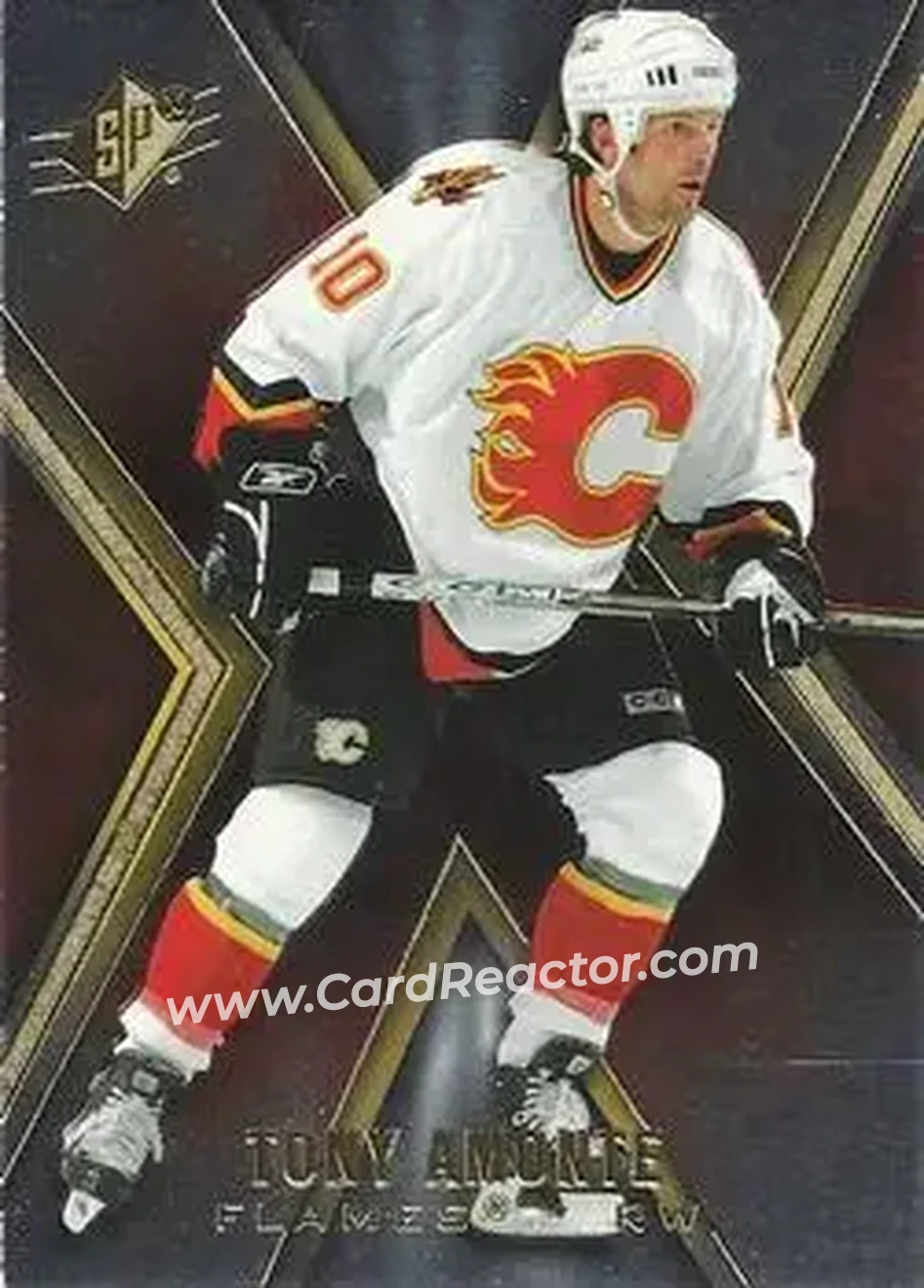 2005-06 SPx #14 - Tony Amonte - Calgary Flames - Front