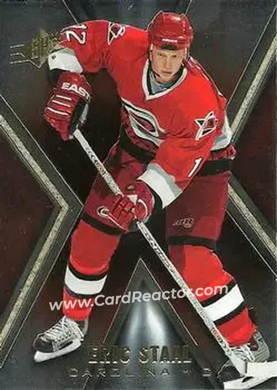 2005-06 SPx #16 - Eric Staal - Carolina Hurricanes - Front