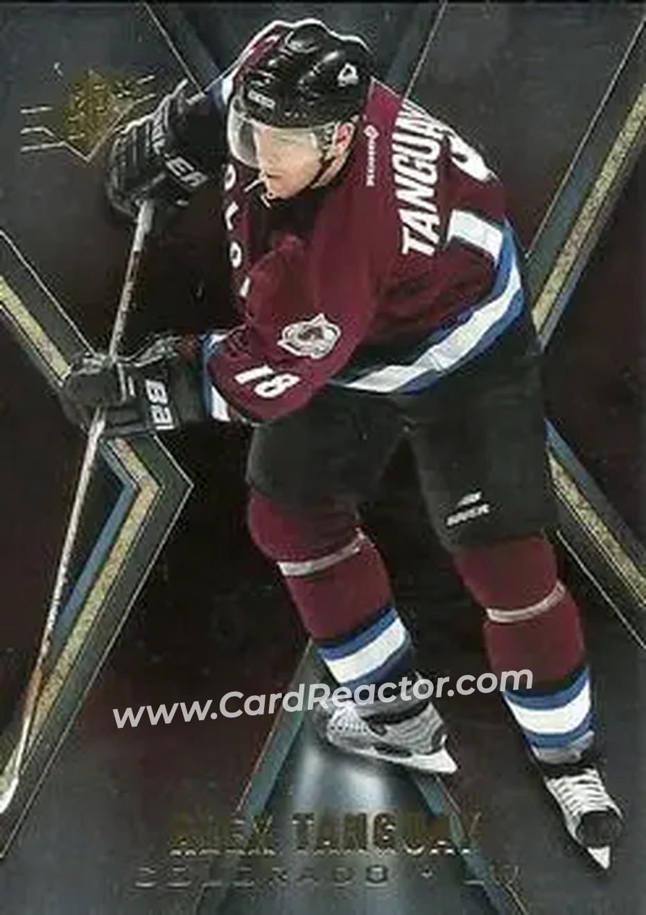 2005-06 SPx #22 - Alex Tanguay - Colorado Avalanche - Front
