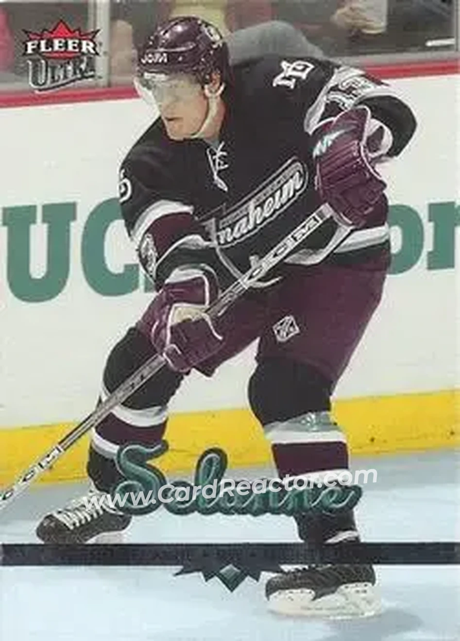 2005-06 Ultra #2 - Teemu Selanne - Anaheim Mighty Ducks - Front