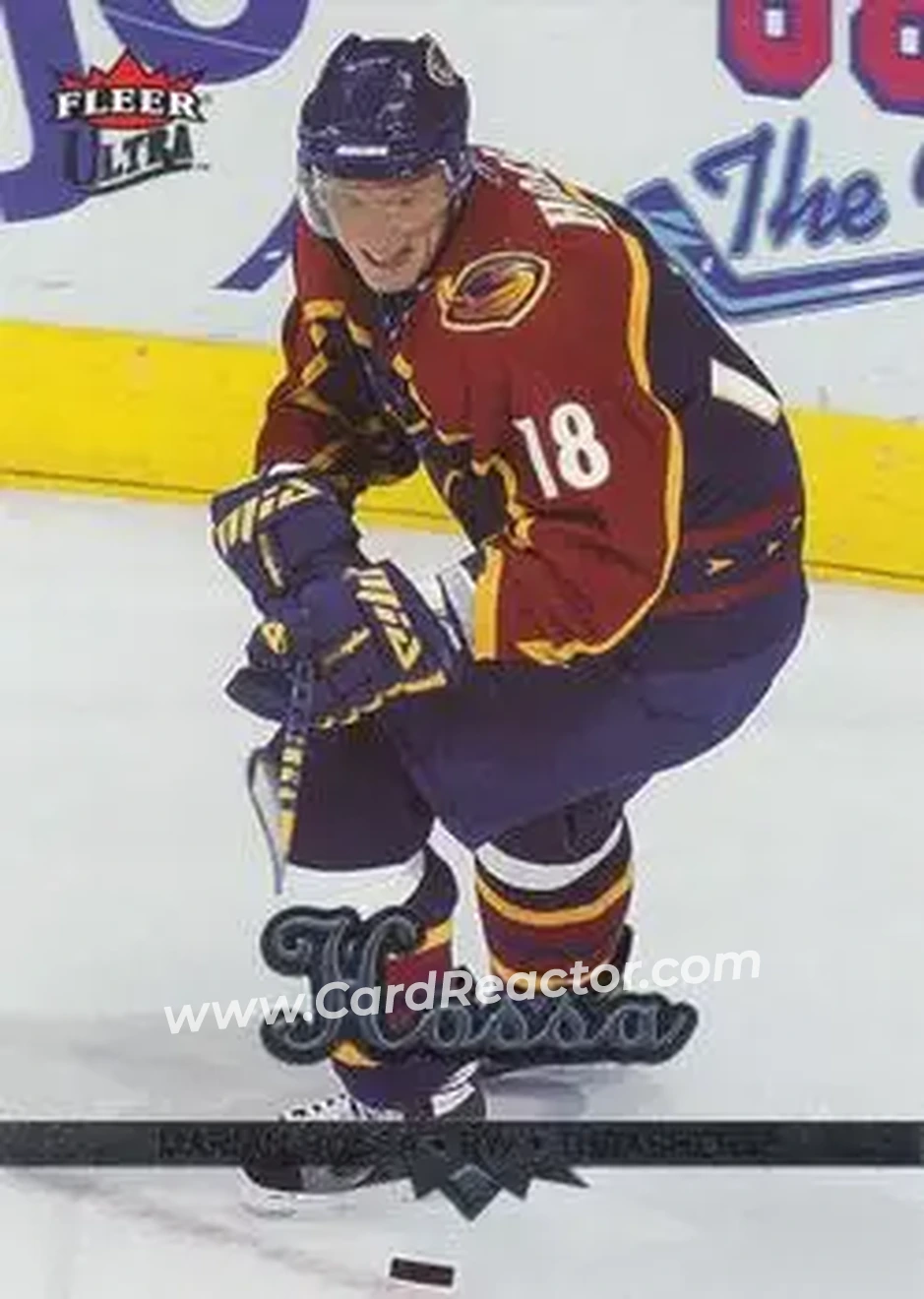 2005-06 Ultra #11 - Marian Hossa - Atlanta Thrashers - Front 2005-06 Ultra #11 - Marian Hossa - Atlanta Thrashers - Front