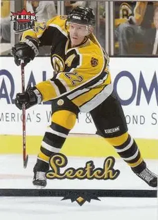 2005-06 Ultra #19 - Brian Leetch - Boston Bruins