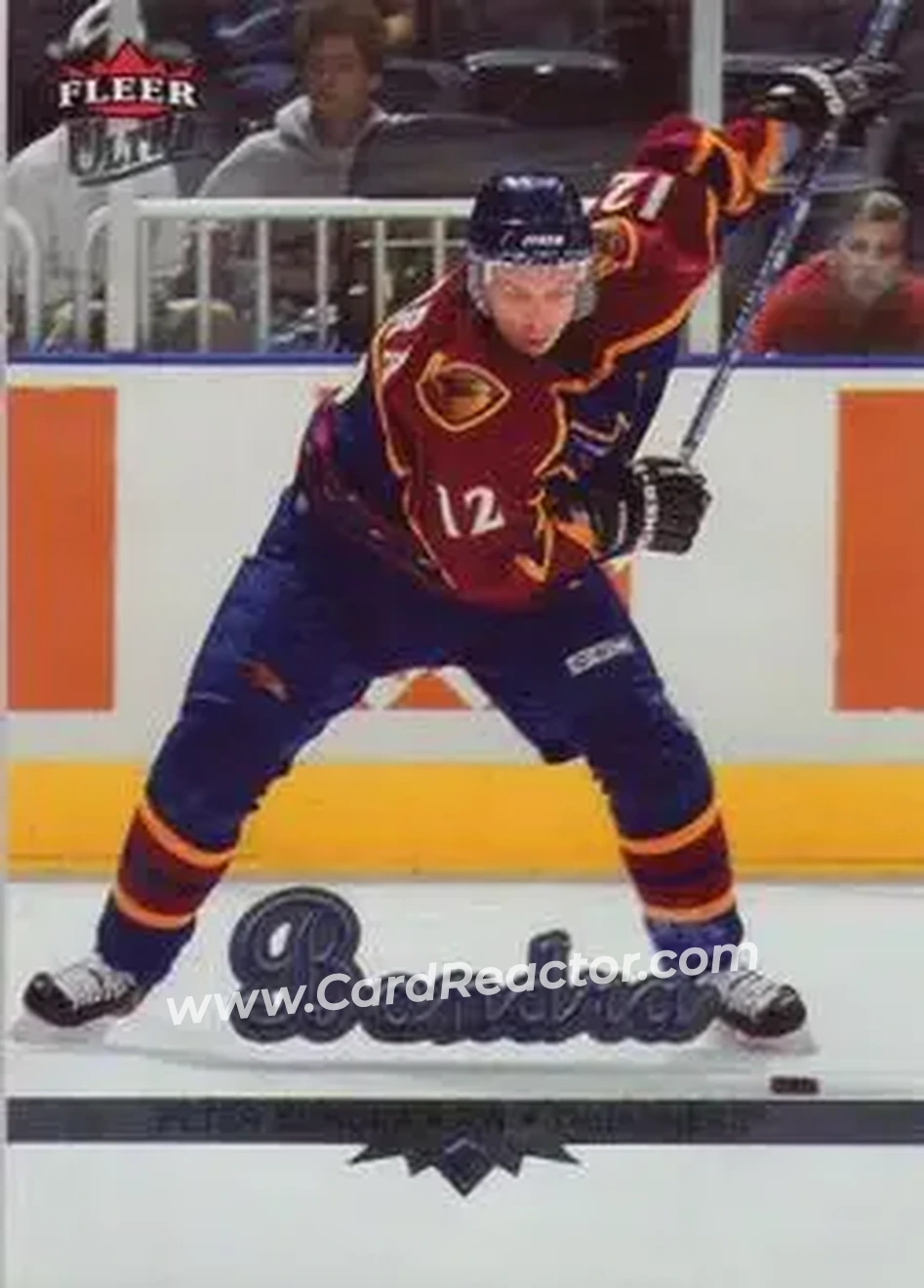 2005-06 Ultra #10 - Peter Bondra - Atlanta Thrashers - Front