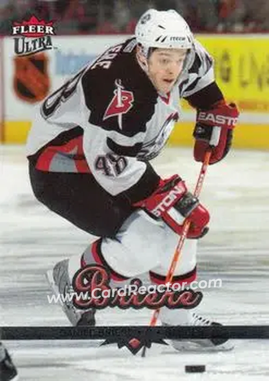 2005-06 Ultra #25 - Daniel Briere - Buffalo Sabres - Front 2005-06 Ultra #25 - Daniel Briere - Buffalo Sabres - Front