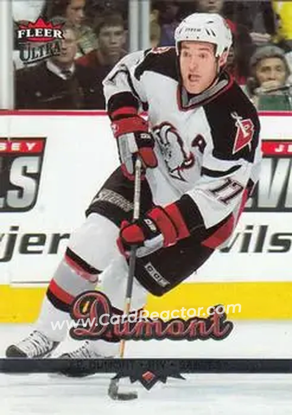 2005-06 Ultra #28 - J.P. Dumont - Buffalo Sabres - Front