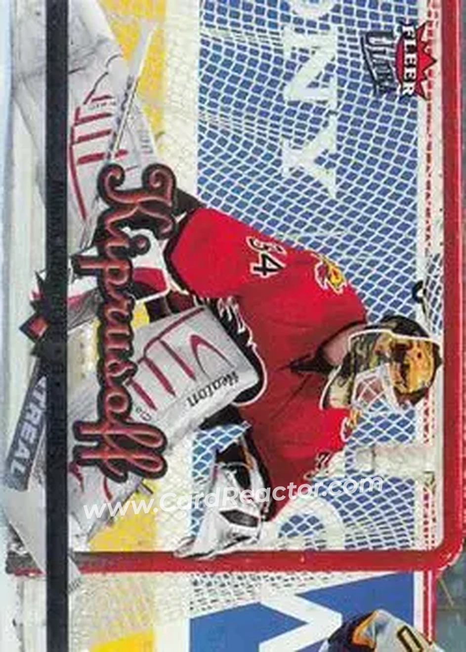 2005-06 Ultra #30 - Miikka Kiprusoff - Calgary Flames - Front